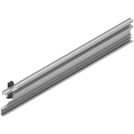 REVEGO duo - Sina de glisare usa dubla, dreapta, NL=7500 mm, E6/EV1 natur