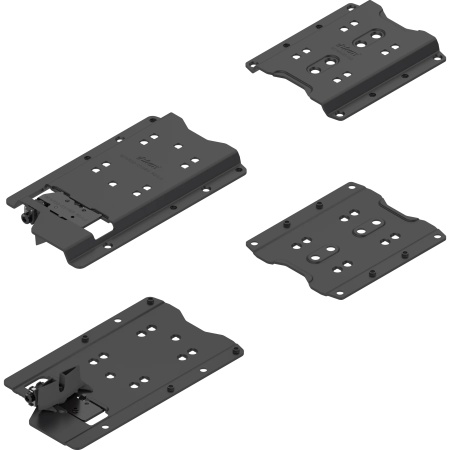 REVEGO uno - Conector tip pocket (set) pt gros laterala 1519mm, Dreapta, negru