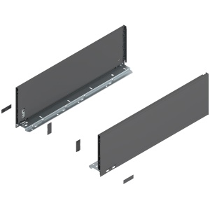 Laterala sertar LEGRABOX C 177 mm, NL=550 mm, dr+stg, pure, gri-orion mat