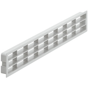 Grila aerisire plastic 458 x 65 mm - gri 571.77.500
