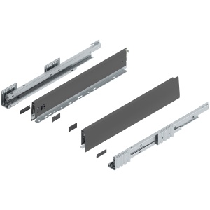 Pachet promotional 20 x Sertar BLUM MERIVOBOX, set, inaltime M, 40kg, LN 450, gri orion