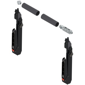 Parghie ridicare AVENTOS HL top - 22L3500 KH=340-389 mm, negru Eclipse ( set 2 bucati )