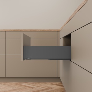 Pachet Blum MERIVOBOX K, 400 mm, gri-orion mat, BLUMOTION