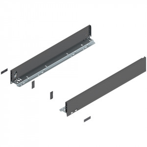 Laterala sertar LEGRABOX M 90.5 mm, NL=600 mm, dr+stg, pure, gri-orion mat