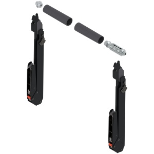 Parghie ridicare AVENTOS HL top - 22L3800 KH=390-540mm, negru Eclipse ( set 2 bucati )
