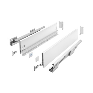 AXISPRO: Sertar cu amortizare 40kg, H 116, L450 mm - Alb