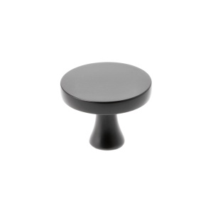 Buton metalic DUNE negru mat