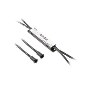 Intrerupator fara contact pentru banda led, max 36W, DC12V, 2 senzori, negru