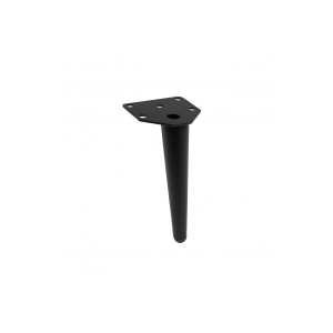 Picior ANCHOR 150mm, otel, negru mat