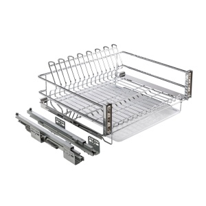 Scurgator vase pentru sertar 900, cromat