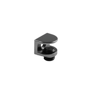 Suport polita sticla, 4-8mm, cu surub, negru