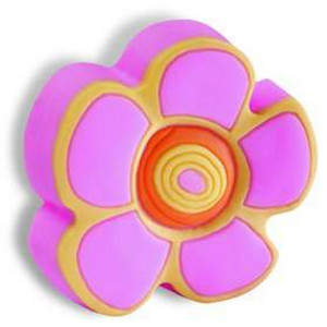 Buton plastic SIRO ( mobilier copii ) - Floare roz