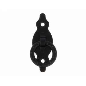 Buton vertical M1001 80x30x1.5 Negru mat epoxy