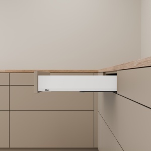 Pachet Blum MERIVOBOX M, 500 mm, alb-matase mat, BLUMOTION