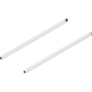 Lonjeron sertar MERIVOBOX 550mm, dr+stg, alb matase mat