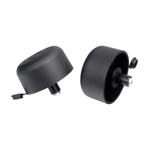 Picior nivelator reglabil, diam 50 mm, H = 26 mm, negru