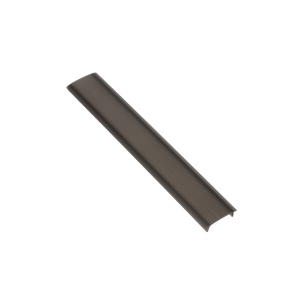 Difuzor pentru profil LED GLAX, 2000 mm, negru