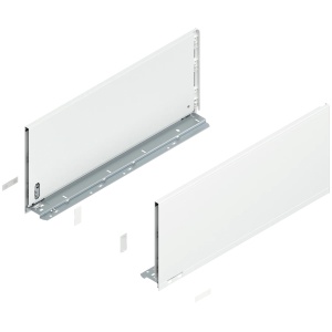 Laterala sertar LEGRABOX F 241 mm, NL=550 mm, dr+stg, pure, alb-matase mat