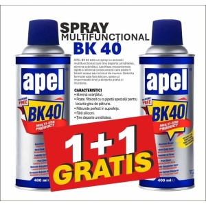 Lubrifiant multifunctional 400 ml BK40 1+1 Gratis