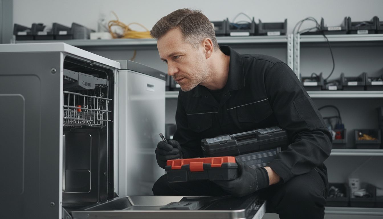 Pași reparație mașină de spălat vase: Ghid complet rapid
