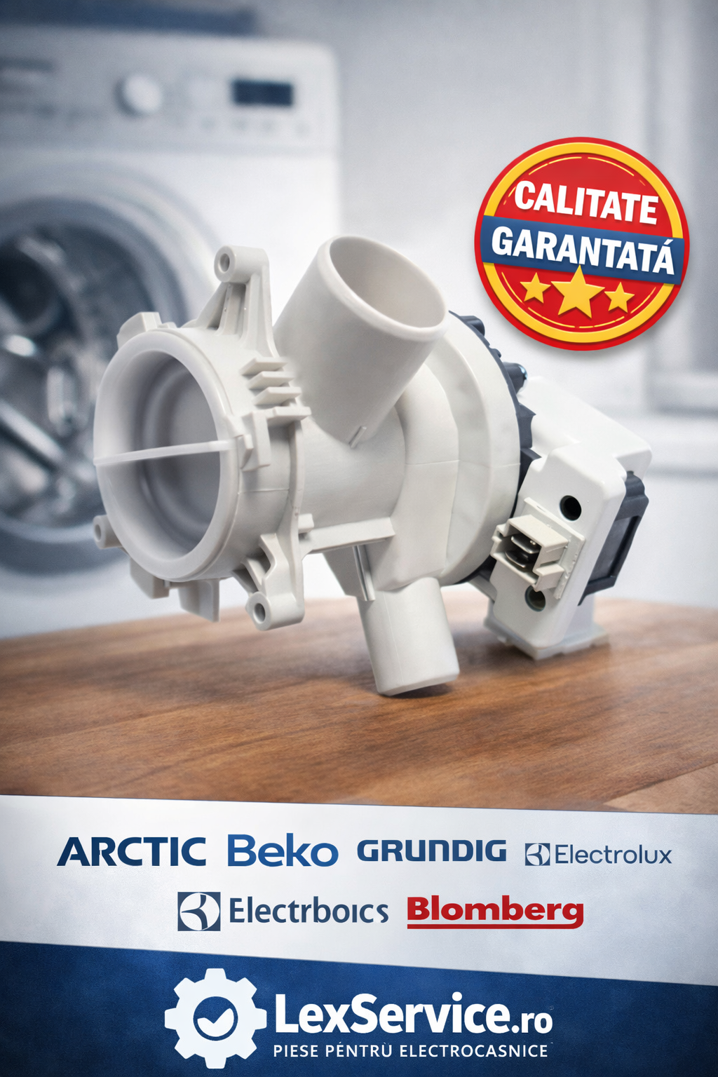 Cea mai bună pompă de evacuare apă pentru mașina de spălat Arctic și Beko ghid complet si cum alegi corect