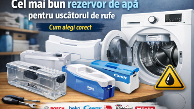 Cel mai bun rezervor de apă pentru uscătorul de rufe – cum alegi corect