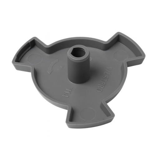 Ax motor rotire farfurie cuptor microunde Whirlpool, Indesit Original 481010545578