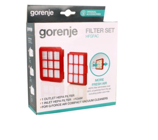 Set filtru HEPA Original aspirator Gorenje 732742