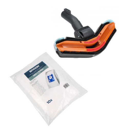 Set perie TriActive si saci aspirator Philips