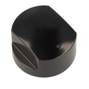 Buton negru plită și aragaz Whirlpool, Bauknecht Original C00382890