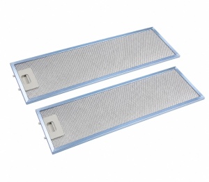 Set 2 filtre hotă Electrolux Elica 4055364196 53.3x17.75 cm – aluminiu, compatibilitate verificată