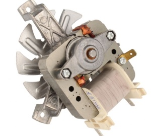 Motor ventilator pentru cuptor electric Beko 264440148, 220V-240V 21 W, Lățime: 63 mm, Distanța între găurile de fixare: 48 mm.