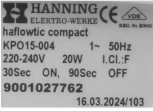 Pompă evacuare condens uscător rufe Bosch, Siemens Original 00146373