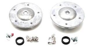 Set flanșe cuvă tambur Whirlpool Top Loader 2 buc. | Înlocuitor 480110100802, 481252088117