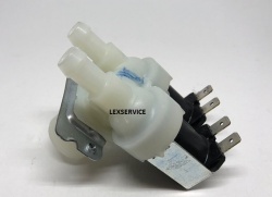 Electrovalva cu 2 iesiri de 12mm la 90 de grade 
