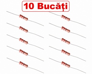Set 10 rezistențe 22Ω 3W peliculă metal 0617 pentru modul Whirlpool