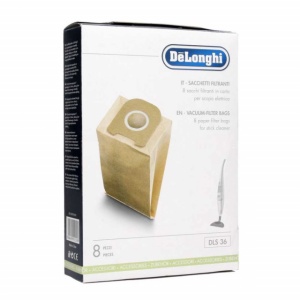 Set 8 saci hârtie aspirator DeLonghi DLS36, XLF1200, XLF1250E Original 5519210151