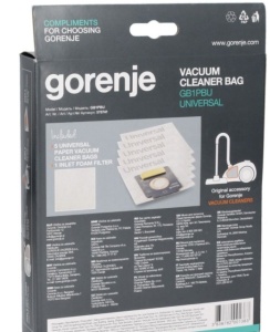 Set saci aspirator Gorenje GB1PBU 570741 Original 5 buc | LexService.ro