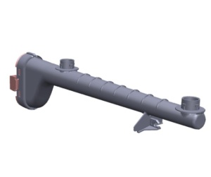 Braț prindere țeavă apă mașină de spălat vase Electrolux, AEG Original 140176488074