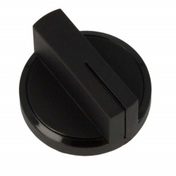 Buton cuptor, aragaz Bosch Original PG PN Negru