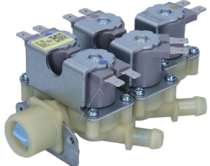 Electrovalva 5 iesiri alimentare apa masina de spalat LG Echivalenta 5221EA1009C | LexService.ro
