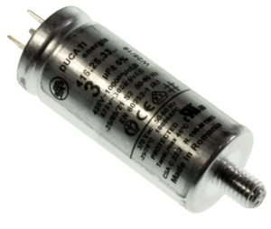 Condensator Pornire Motor 3,0uF 475V Ducati Faston 6,3mm | LexService.ro