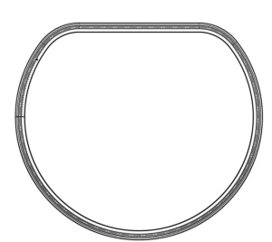 Garnitura usa uscator Electrolux / AEG Original 8581366063114 - Img 2
