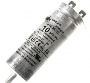 Condensator Ducati 10uF 475V Faston 6.3mm Original 416251229 | LexService.ro