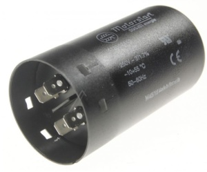 Condensator pornire motor 88–106µF 250V Faston 6,3mm Ducati 412802410