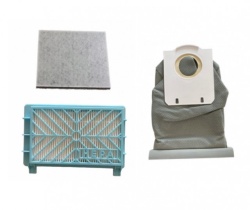 Set filtre si sac aspirator Philips Echivalent 432200039090