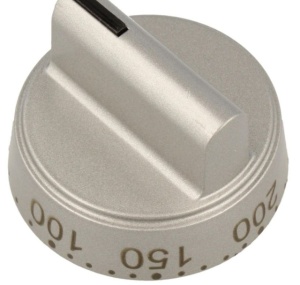 Buton Termostat Argintiu Cuptor Electric Hansa Amica Original 9070461 | LexService.ro