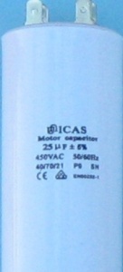 Condensator 25 UF 450V