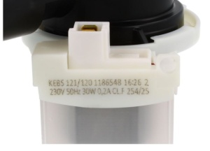 Pompă evacuare mașină de spălat Bosch/Siemens Originală 12037162 – 30W