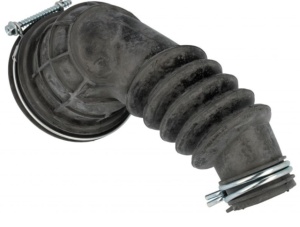 Racord, furtun cuva pompa pentru masina de spalat Arctic, Beko Original 1911600100, cu coliere de prindere incluse